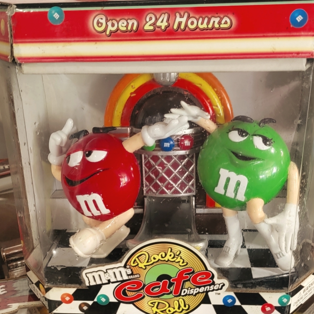 M&M candy dispenser